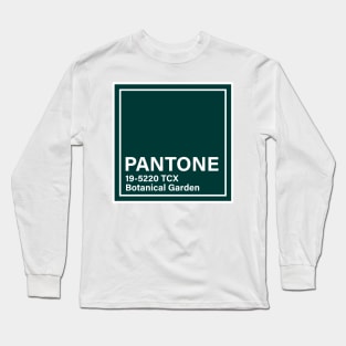 pantone 19-5220 TCX Botanical Garden Long Sleeve T-Shirt